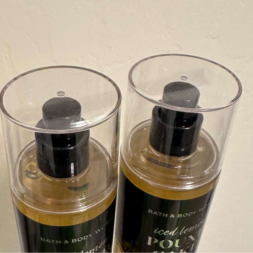 Set of 2 Bath & Body Works Iced Lemon Pound Cake Fine Fragrance Mist π - Picture 4 of 8